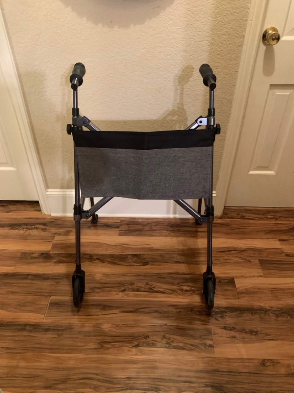 7LB Adjustable Lightweight Folding Rollator Walker for Seniors 330LB capacity
